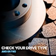 2009 Chevrolet Impala - 4-Piece Kit Front Brake Disc and Pad Kit, Plain Surface, 5 Lugs, 303.02 mm, Ceramic, FLEX, 3.5L 6Cyl, Pro-Line Series  Includes (2) Brake Disc and (1) Brake Pad Set