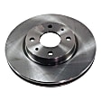 2010 Ford Focus - 2-Wheel Set Front Brake Disc and Pad Kit, Plain Surface, 4 Lugs, 275.34 mm, Ceramic, 2.0L 4Cyl, Pro-Line Series  Includes (2) Disc and (1) Pad Set