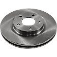2-Wheel Set Front Brake Disc and Pad Kit, Plain Surface, 5 Lugs, Ceramic, Includes Shims and hardware, Pro-Line Series