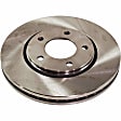 2-Wheel Set Front Brake Disc and Pad Kit, Plain Surface 5 Lugs 280.92 mm Ceramic Pro-Line Series, Includes (1) Brake Pad Set and (2) Brake Disc