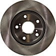 2013 Scion xB - 4-Piece Kit Front Brake Disc and Pad Kit, Plain Surface, 5 Lugs, 275.08 mm, Ceramic, Production Date From September 2012, 2.4L 4Cyl, Pro-Line Series  Includes (2) Brake Disc and (1) Brake Pad Set