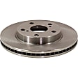 2013 Scion xB - 4-Piece Kit Front Brake Disc and Pad Kit, Plain Surface, 5 Lugs, 275.08 mm, Ceramic, Production Date From September 2012, 2.4L 4Cyl, Pro-Line Series  Includes (2) Brake Disc and (1) Brake Pad Set