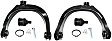 4-Piece Kit Front, Driver and Passenger Side, Upper Control Arm Kit, Includes (2) Ball Joint and (2) Control Arm