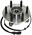 2-Piece Kit Front, Driver or Passenger Side Wheel Hub Kit, with Bearing, 6 Stud Hub, Includes (1) 4WD Actuator and (1) Wheel Hub
