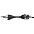 2007 Dodge Caravan - 4-Piece Kit Front, Driver and Passenger Side Suspension Kit,  Includes (2) Axle Assembly and (2) Wheel Hub