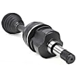 2007 Dodge Caravan - 4-Piece Kit Front, Driver and Passenger Side Suspension Kit,  Includes (2) Axle Assembly and (2) Wheel Hub