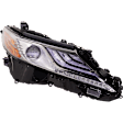 2-Piece Kit Passenger Side LED Headlight, With bulb(s), For Models With LED Signal Light, OE Replacement, Includes (1) Fender and (1) Headlight