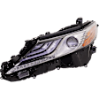 2-Piece Kit Driver Side LED Headlight, With bulb(s), For Models With LED Signal Light, OE Replacement, Includes (1) Fender and (1) Headlight