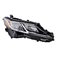 3-Piece Kit Passenger Side LED Headlight, Includes (1) Fender, (1) Grille Assembly, and (1) Headlight