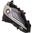 2-Piece Kit Passenger Side LED Headlight, With bulb(s), OE Replacement, Includes (1) Fender and (1) Headlight
