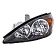 3-Piece Kit Driver Side Halogen Headlight, Sedan, Includes (1) Fender, (1) Grille Assembly, and (1) Headlight