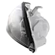 2-Piece Kit Passenger Side Halogen Headlight, With bulb(s), Sedan, OE Replacement, Includes (1) Fender and (1) Headlight
