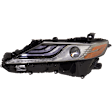 2-Piece Kit Driver Side LED Headlight, With bulb(s), For Models With LED Signal Light, OE Replacement, Includes (1) Fender and (1) Headlight