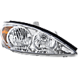 2-Piece Kit Passenger Side Halogen Headlight, With bulb(s), Sedan, OE Replacement, Includes (1) Fender and (1) Headlight