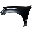 4-Piece Kit, Front, Driver and Passenger Side Fender, RWD, Without Pre-Runner Model, Includes (2) Fender and (2) Headlight