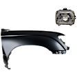 2-Piece Kit, Front, Passenger Side Fender, RWD, Without Pre-Runner Model, Includes (1) Fender and (1) Headlight
