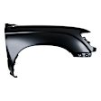 3-Piece Kit, Front, Passenger Side Fender, RWD, Without Pre-Runner Model, Includes (1) Fender, (1) Grille, and (1) Headlight