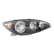 3-Piece Kit Passenger Side Halogen Headlight, Includes (1) Fender, (1) Grille Assembly, and (1) Headlight