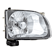 2003 Toyota Tacoma - 3-Piece Kit Grille, Chrome,  Includes (1) Fender, (1) Grille, and (1) Headlight