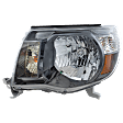 2-Piece Kit Driver Side Halogen Headlight, With bulb(s), Type 1, OE Replacement, Includes (1) Fender and (1) Headlight