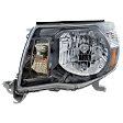 2-Piece Kit Driver Side Halogen Headlight, With bulb(s), Type 1, OE Replacement, Includes (1) Fender and (1) Headlight