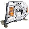 2010 Toyota Tacoma - 2-Piece Kit Driver Side Halogen Headlight, With bulb(s),  For Models Without Sport Package, OE Replacement, RWD,  Includes (1) Fender and (1) Headlight