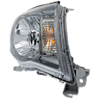 2-Piece Kit Passenger Side Halogen Headlight, With bulb(s), Type 1, OE Replacement, Includes (1) Fender and (1) Headlight