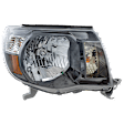 2-Piece Kit Passenger Side Halogen Headlight, With bulb(s), Type 1, OE Replacement, Includes (1) Fender and (1) Headlight