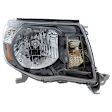 2-Piece Kit Passenger Side Halogen Headlight, With bulb(s), Type 1, OE Replacement, Includes (1) Fender and (1) Headlight