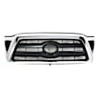 3-Piece Kit, Grille Chrome Shell with Black Insert, Includes (1) Fender, (1) Grille, and (1) Headlight