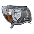 3-Piece Kit Passenger Side Halogen Headlight, Type 1, Includes (1) Fender, (1) Grille Assembly, and (1) Headlight