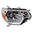 3-Piece Kit Passenger Side Halogen Headlight, Includes (1) Fender, (1) Grille Assembly, and (1) Headlight