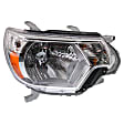 2014 Toyota Tacoma - 4-Piece Kit Driver and Passenger Side Halogen Headlight, With bulb(s), Type 1, OE Replacement, 4WD,  Includes (2) Fender and (2) Headlight