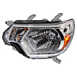 2014 Toyota Tacoma - 4-Piece Kit Driver and Passenger Side Halogen Headlight, With bulb(s), Type 1, OE Replacement, 4WD,  Includes (2) Fender and (2) Headlight