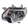 2014 Toyota Tacoma - 4-Piece Kit Driver and Passenger Side Halogen Headlight, With bulb(s), Type 1, OE Replacement, 4WD,  Includes (2) Fender and (2) Headlight