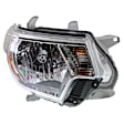 2-Piece Kit Passenger Side Halogen Headlight, With bulb(s), OE Replacement, Includes (1) Fender and (1) Headlight