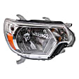 3-Piece Kit Passenger Side Halogen Headlight, Includes (1) Fender, (1) Grille Assembly, and (1) Headlight