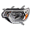 3-Piece Kit Driver Side Halogen Headlight, Includes (1) Fender, (1) Grille Assembly, and (1) Headlight