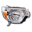 3-Piece Kit, Grille Chrome Shell with Painted Black Insert, CAPA Certified, Includes (1) Fender, (1) Grille, and (1) Headlight