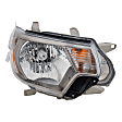 3-Piece Kit Passenger Side Halogen Headlight, Includes (1) Fender, (1) Grille Assembly, and (1) Headlight, CAPA Certified