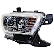 2-Piece Kit Passenger Side Halogen Headlight, With bulb(s), For Models With Wheel Opening Moldings, OE Replacement, CAPA Certified, Includes (1) Fender and (1) Headlight