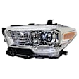 2-Piece Kit Driver Side Halogen Headlight, With bulb(s), For Models With Wheel Opening Moldings, OE Replacement, CAPA Certified, Includes (1) Fender and (1) Headlight