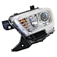 2-Piece Kit Driver Side Halogen Headlight, With bulb(s), For Models With Wheel Opening Moldings, OE Replacement, CAPA Certified, Includes (1) Fender and (1) Headlight