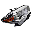 2-Piece Kit Passenger Side Halogen Headlight, With bulb(s), OE Replacement, CAPA Certified, Includes (1) Fender and (1) Headlight