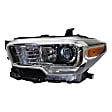3-Piece Kit, Grille Painted Black, CAPA Certified, Includes (1) Fender, (1) Grille, and (1) Headlight