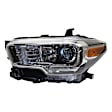 3-Piece Kit, Grille Painted Black, CAPA Certified, Includes (1) Fender, (1) Grille, and (1) Headlight