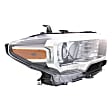 2-Piece Kit Passenger Side Halogen Headlight, With bulb(s), OE Replacement, Includes (1) Fender and (1) Headlight