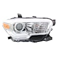 4-Piece Kit Driver and Passenger Side Halogen Headlight, With bulb(s), OE Replacement, Includes (2) Fender and (2) Headlight