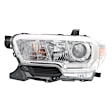 4-Piece Kit Driver and Passenger Side Halogen Headlight, With bulb(s), OE Replacement, Includes (2) Fender and (2) Headlight