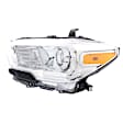 4-Piece Kit Driver and Passenger Side Halogen Headlight, With bulb(s), OE Replacement, Includes (2) Fender and (2) Headlight